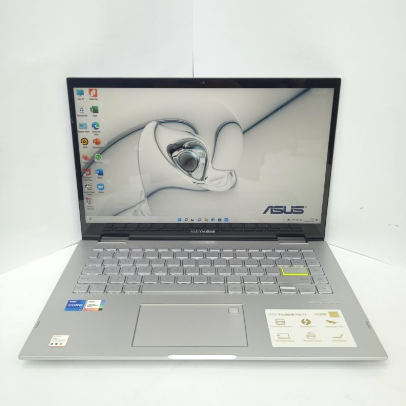 laptop 2nd ASUS TP470EZ Intel Core i7-1165G7 16GB SSD 512GB Intel Iris Xe Max