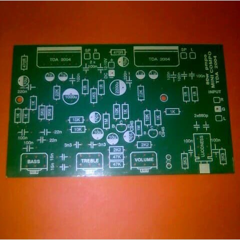 PCB mini compo TDA2004