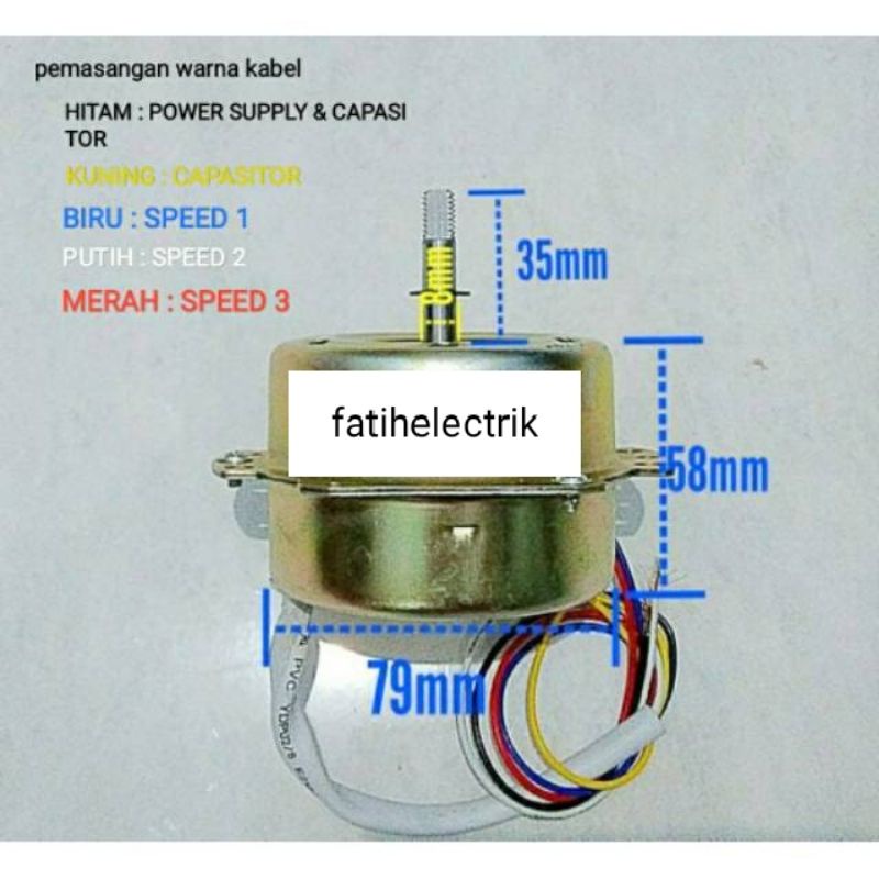 DINAMO BOX FAN - DINAMO KIPAS KOTAK MEJA BODY BESAR
