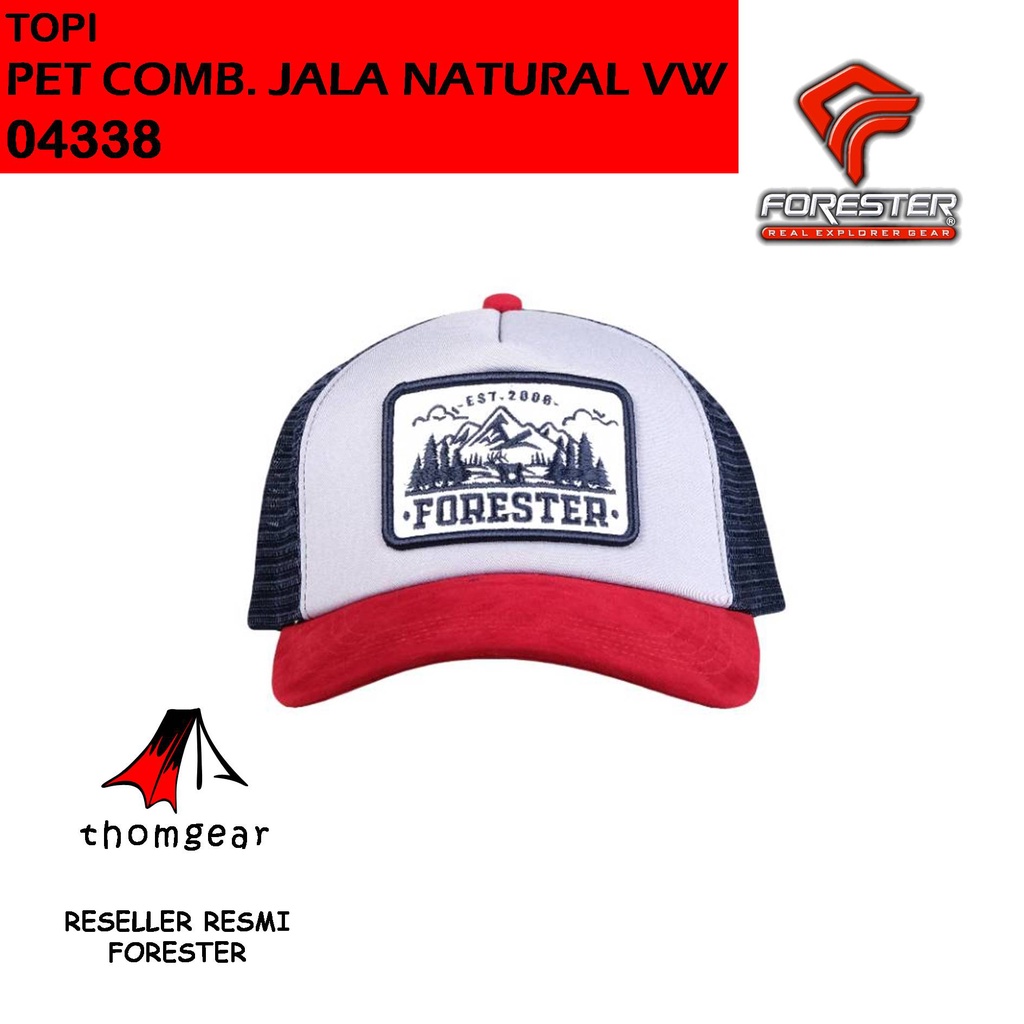 Thomgear Forester Tf 04338 Original Forester Topi Pet Jala Kombinasi Suede