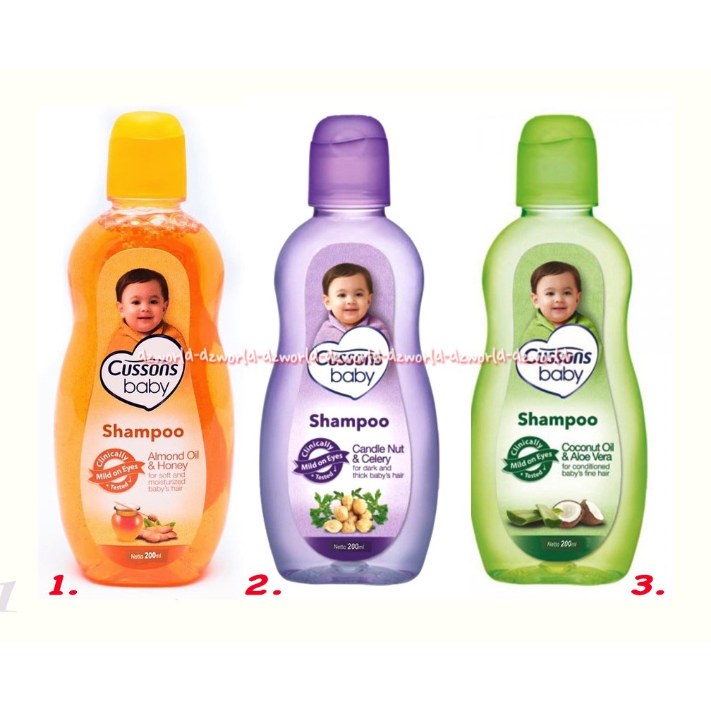 Cussons Baby Shampoo Shampo Untuk Bayi 200ml Tidak Pedih Dimata Tersedia 3 Warna Pilihan Cusson baby