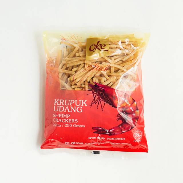 

Kerupuk Udang OKE asli 250g [STICK]