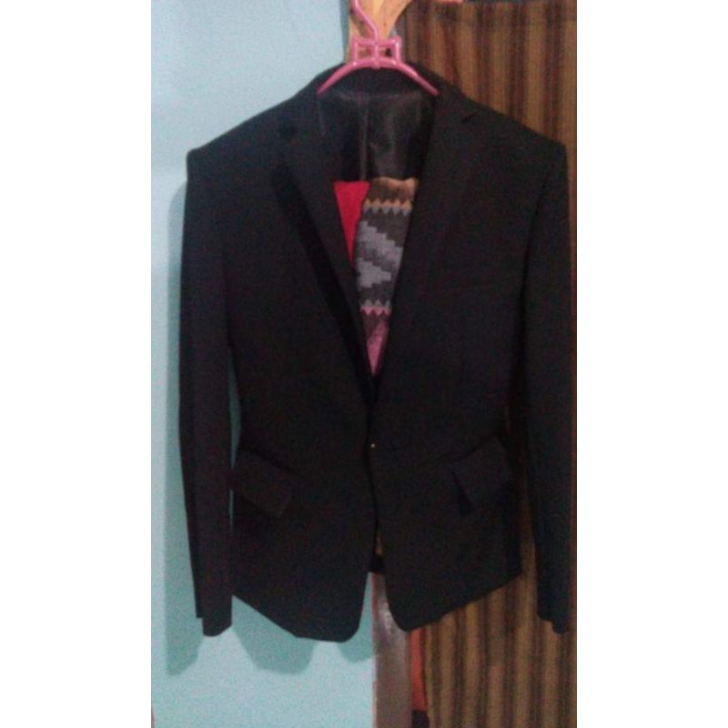 atasan Jas formal REALPICT bahan Nagata drill
