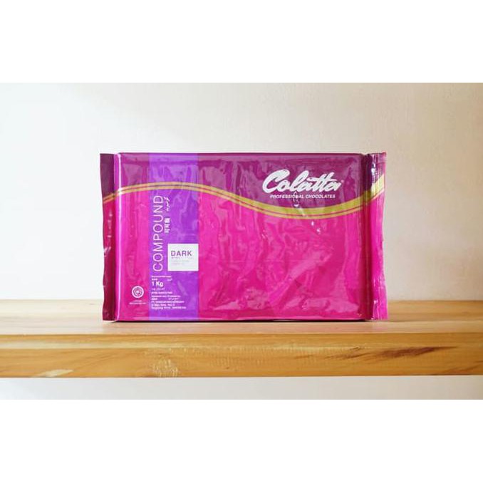 

31.87-Kue- Colatta Professional Chocolate Dark Compound 1Kg -Terlengkap-Termurah-Dijamin.