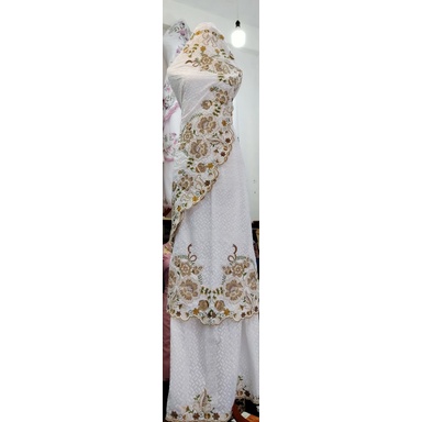 mukena bordir strimin bukittinggi,padang