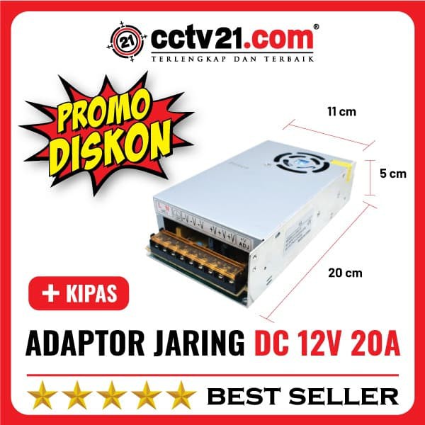 ADAPTOR JARING 12V 20A