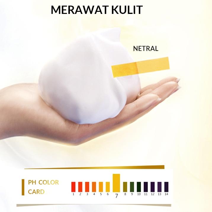 ✿ 【BPOM】Bioaqua Cosmetics 24K Gold Facial Cleanser 200ml Gentle Moisturizing Face Wash Pembersih Waj