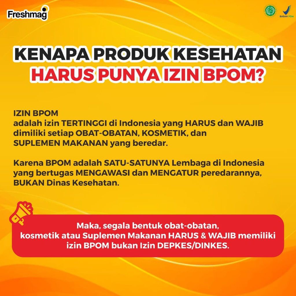 Freshmag Original Madu Solusi Atasi Maag Gerd Asam dan infeksi Radang lambung KRONIS 200ml - BPOM-7