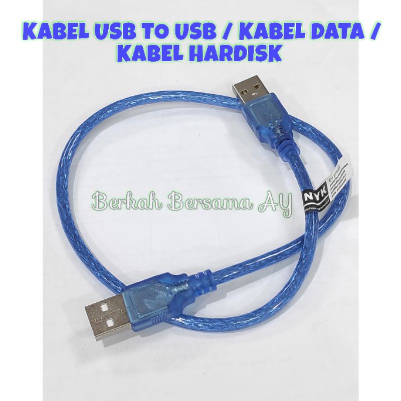 Kabel Usb to Usb - Kabel Hardisk 2.0 - kabel Data usb usb - Kabel Usb Besar-Besar