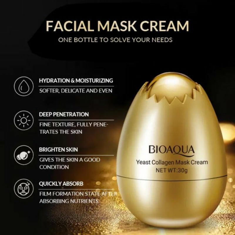 Bioaqua Yeast Collagen Mask Cream 30g