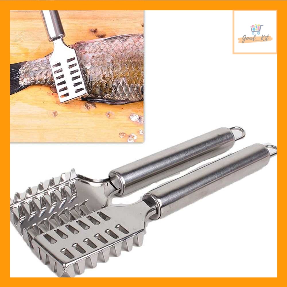 Pisau Pengupas Sisik Ikan dengan cepat Alat Pembersih Sisik Ikan tidak repot Fish Skin Scraper Peele