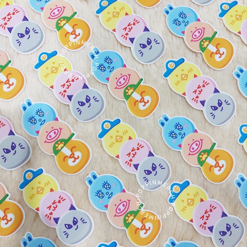 ASTRO ROROHA Glitter Sticker Set (2pcs)