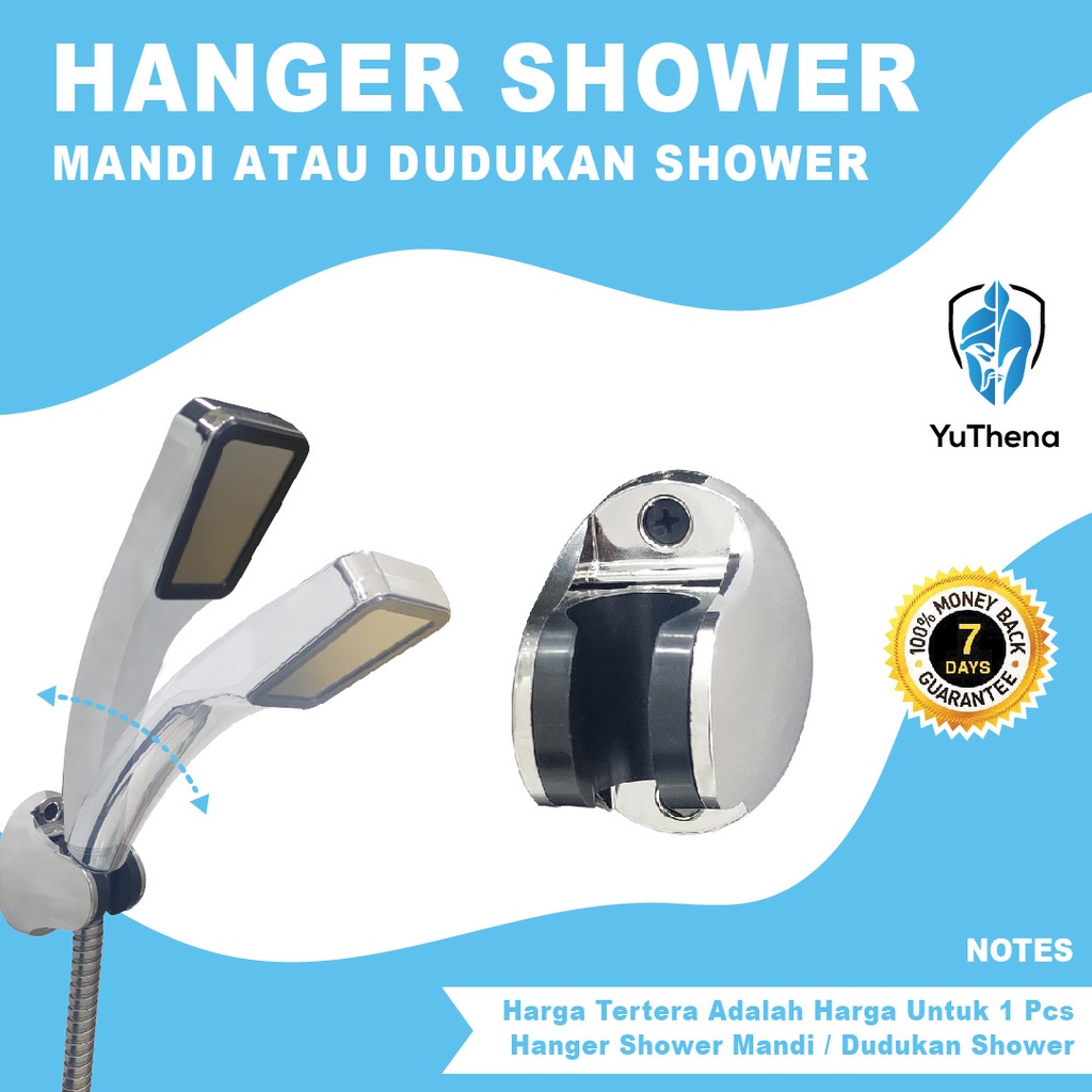 YuThena - Cantolan Shower Hanger Shower Dudukan Cantolan Shower Mandi Toilet Gantungan Shower