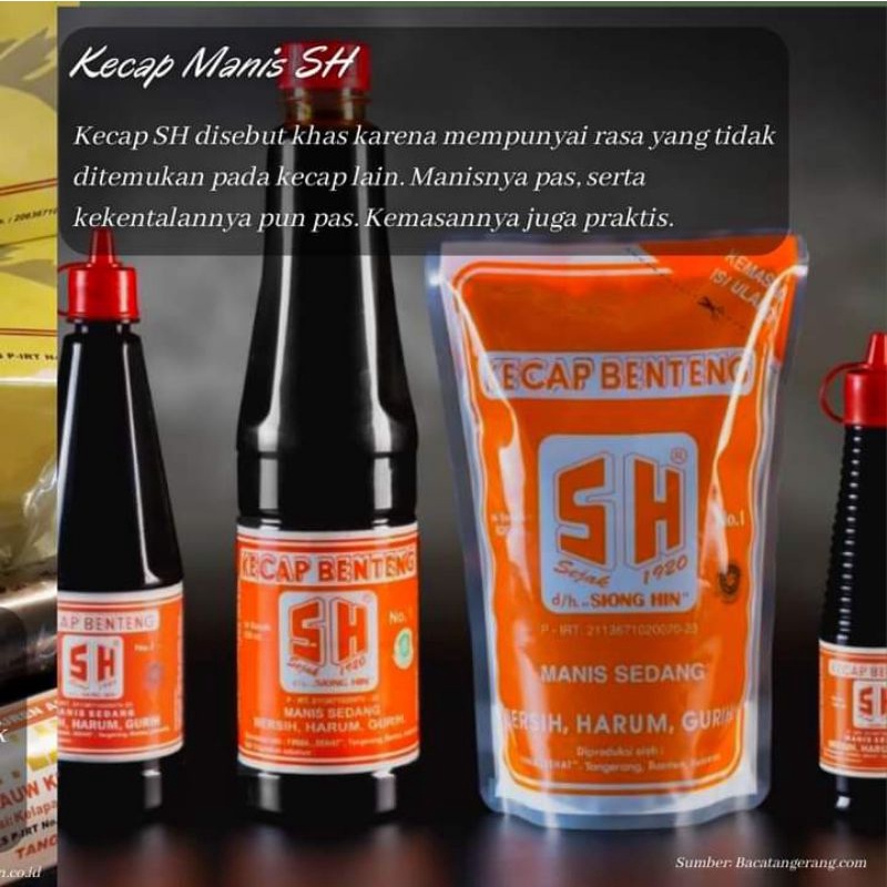 

KECAP SH BENTENG ASLI TANGERANG