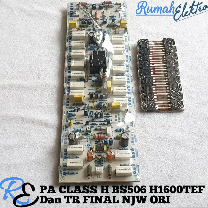 DRIVER PA. CLASS H BS-056 H1600TEF Plus TR NJW 9 Set ORI