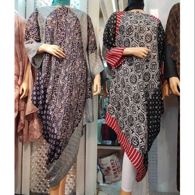 DRESS WANITA BATIK VISCOSE SUTRA PREMIUM TERMURAH
