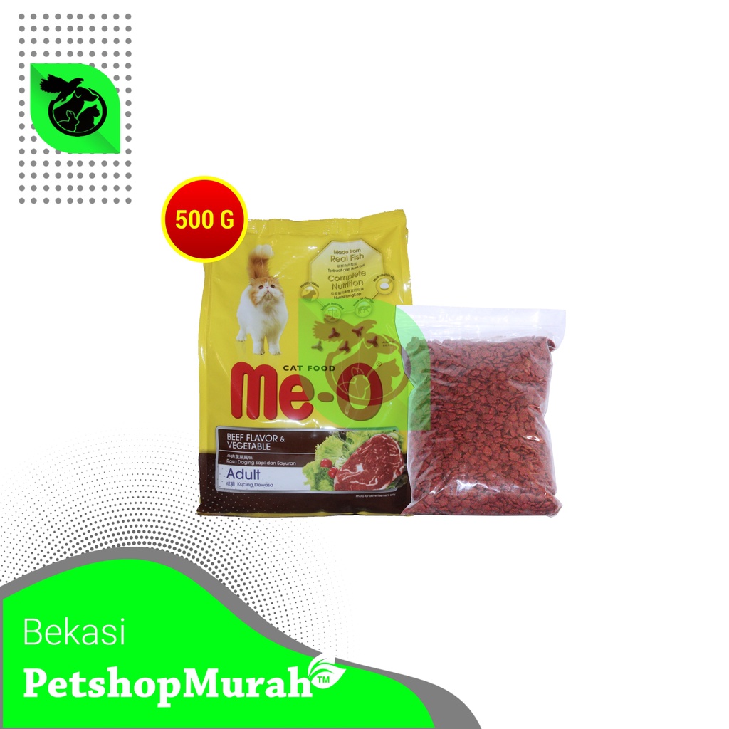 Makanan Kucing Me-O Repacking 500gr