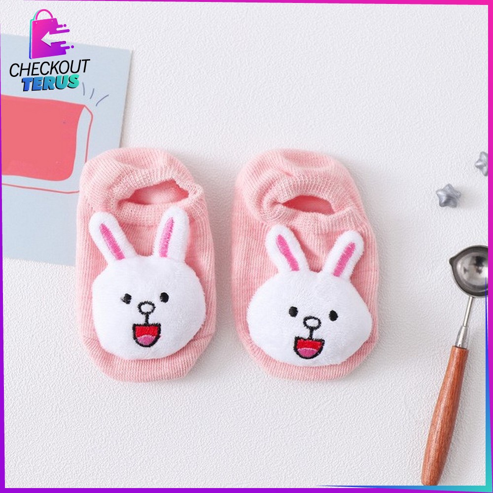 CT P5 Kaos Kaki Baby Karakter Boneka Kaos Kaki Anak Bayi Lucu Kaos Kaki Kartun Fashion Baby Socks Import Murah Lucu