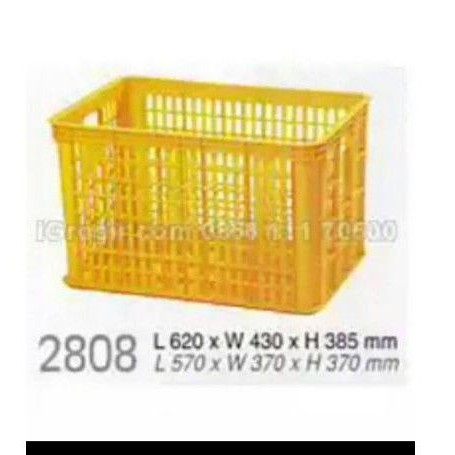 KONTAINER INDUSTRI / KERANJANG CONTAINER SERBAGUNA RABBIT 2808