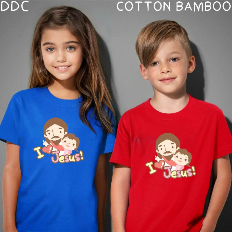 KAOS ROHANI ANAK I LOVE JESUS