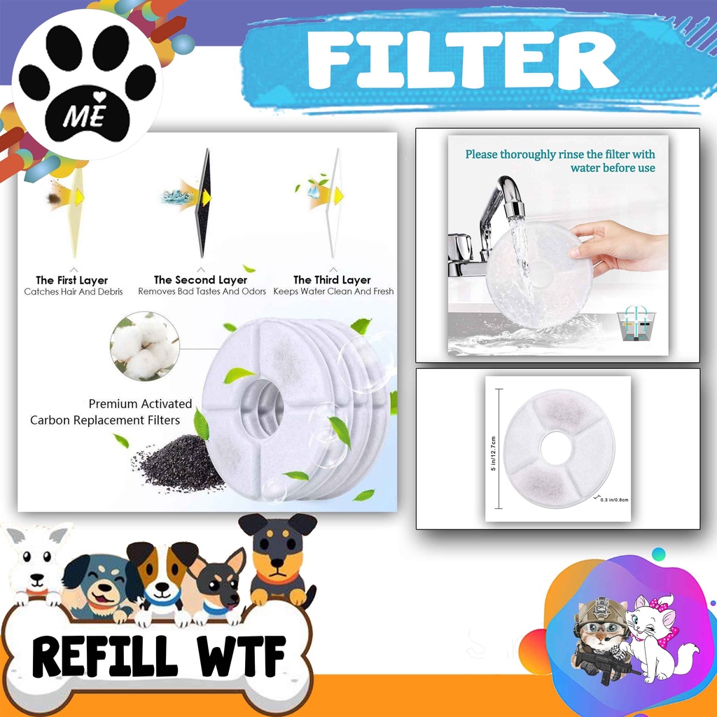 Pet Refill &quot;FILTER&quot; Water Fountain