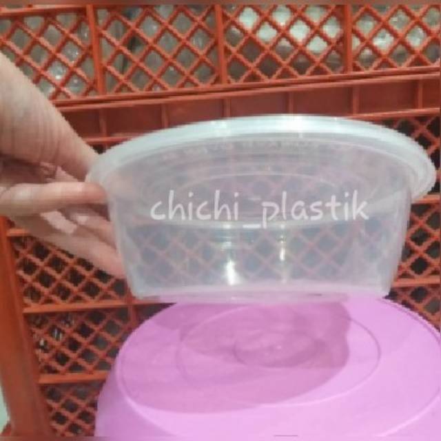 Thinwall food container 800ml / Kotak Makan Bening / Mangkok plastik / Mangkok Bening