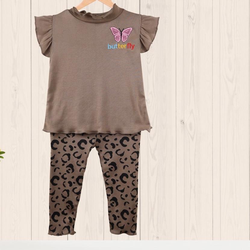 ☄ Owlet - setelan anak perempuan / setelan bordir / baju anak perempuan ♦