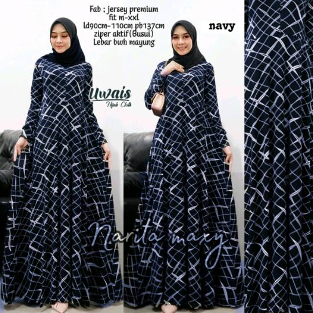 Gamis Narita Maxy by Uwais