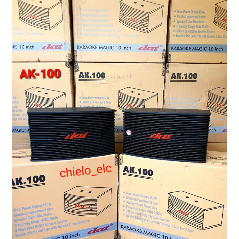 speaker Pasif DAT AK100 / 10" AK 100
