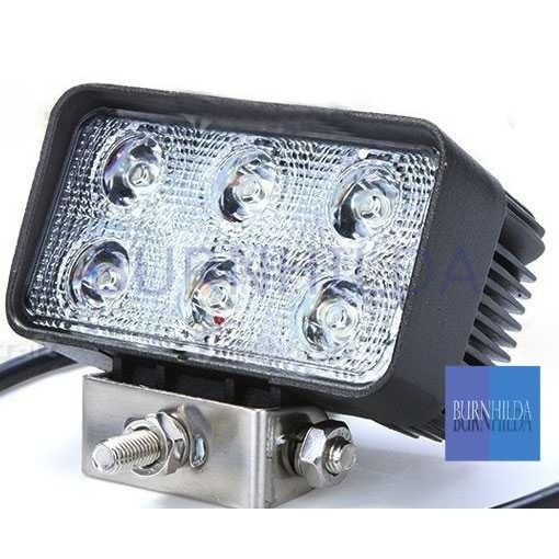 Lampu LED Headlight Mobil Offroad 18W 1260 Lumens - C18-ES mobil motor burnhilda