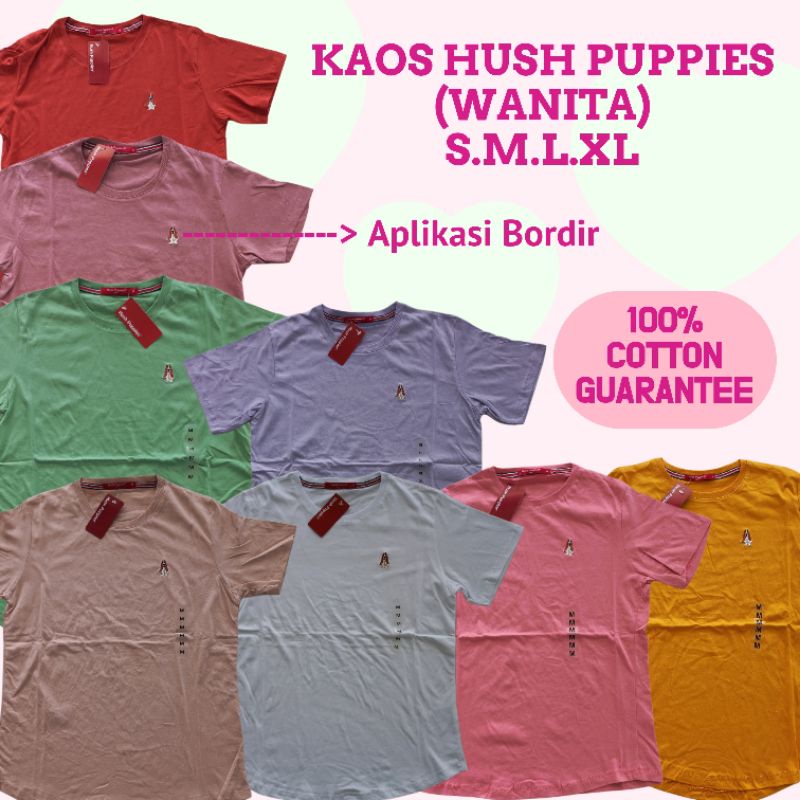 Kaos Hush Puppies Cewek Kaos Pendek Hush Puppies