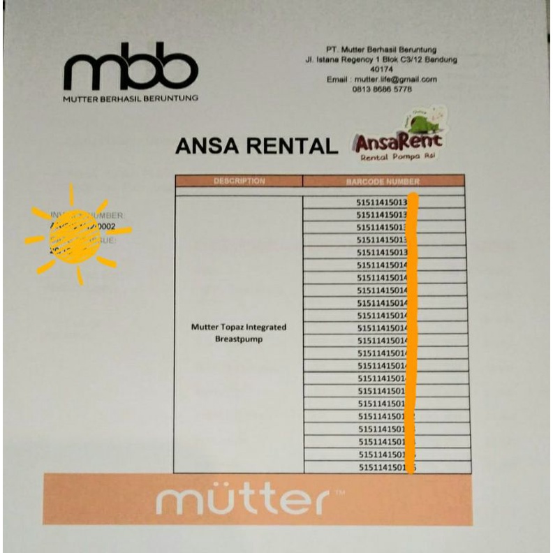 Jual Mutter Topaz NEW Super Simply Pump berGaransi