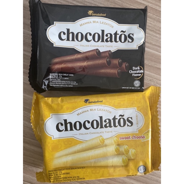 

Chocolatos Wafer Roll 27g