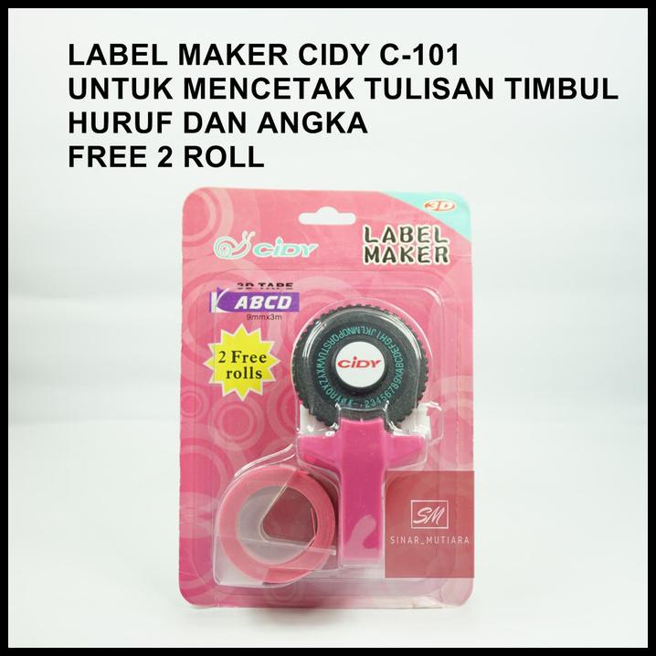 Cidy Dymo Embossing Label Maker