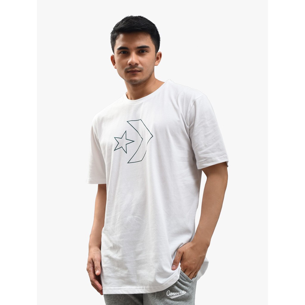 Converse Mens T-Shirt Men's - WHITE 