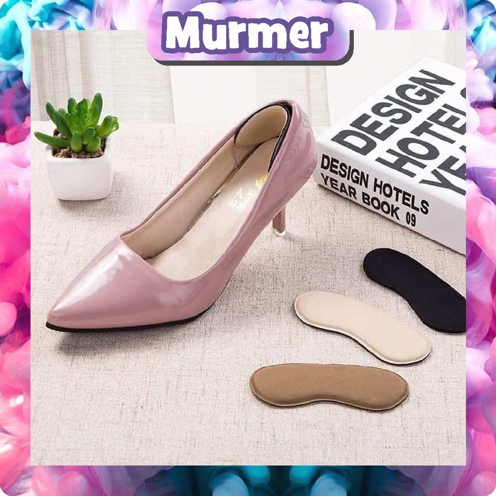 MurmerOfficial Insole Sepatu Sticker Bantalan Pelindung Tumit Pad Heel Stickers R698