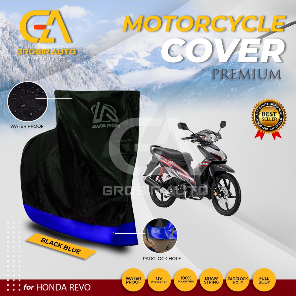 Sarung Motor PREMIUM AVARON REVO / Penutup Pelindung Body Cover Merk AVARON Waterproof