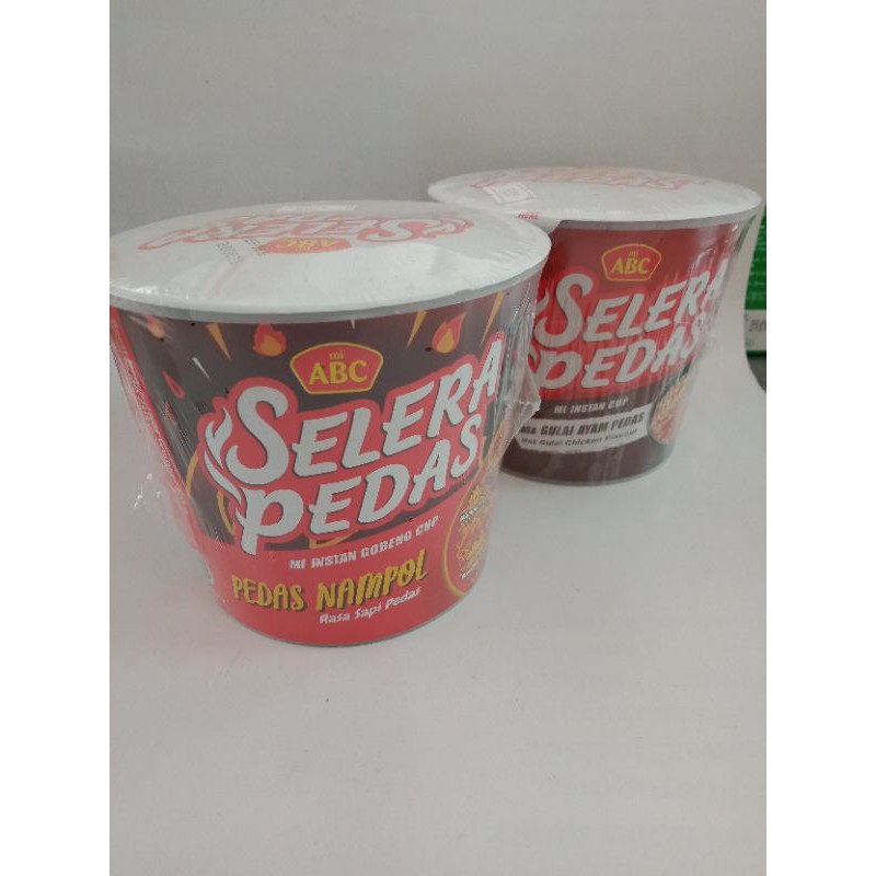 Mie ABC Mie Instan Cup Selera Pedas 60g
