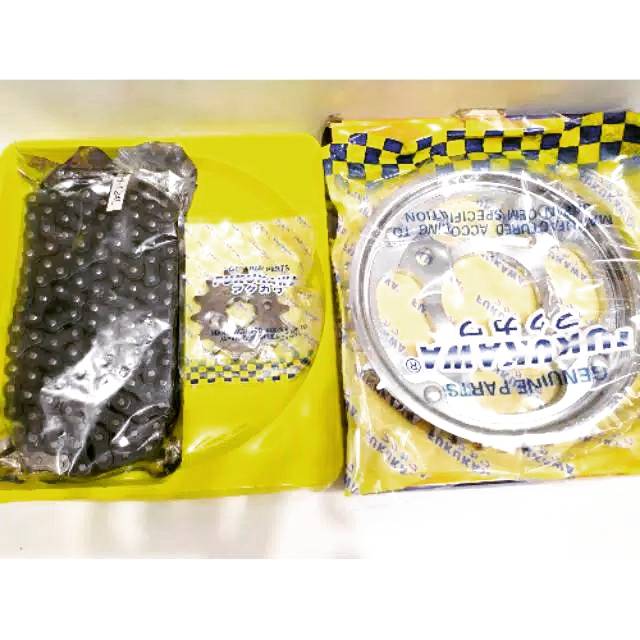 Gear Set paket Megapro New Fukukawa original