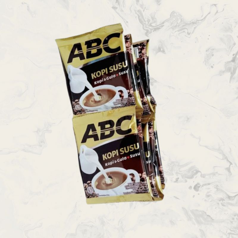 

kopi ABC Susu/kopi susu/kopi ABC Susu 1 renceng isi 10 sachet bungkus