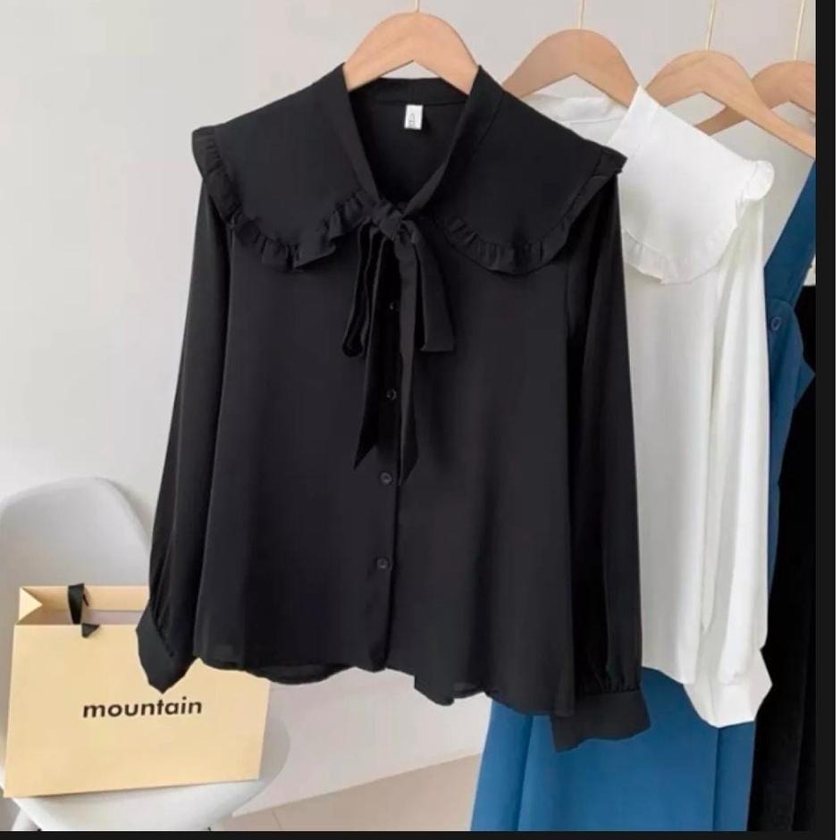 LANGSUNG KIRIM.. Candy Blouse - Size S M L XL 2XL 3XL 5L - Blouse Jumbo - Baju Jumbo - Atasan Big Si