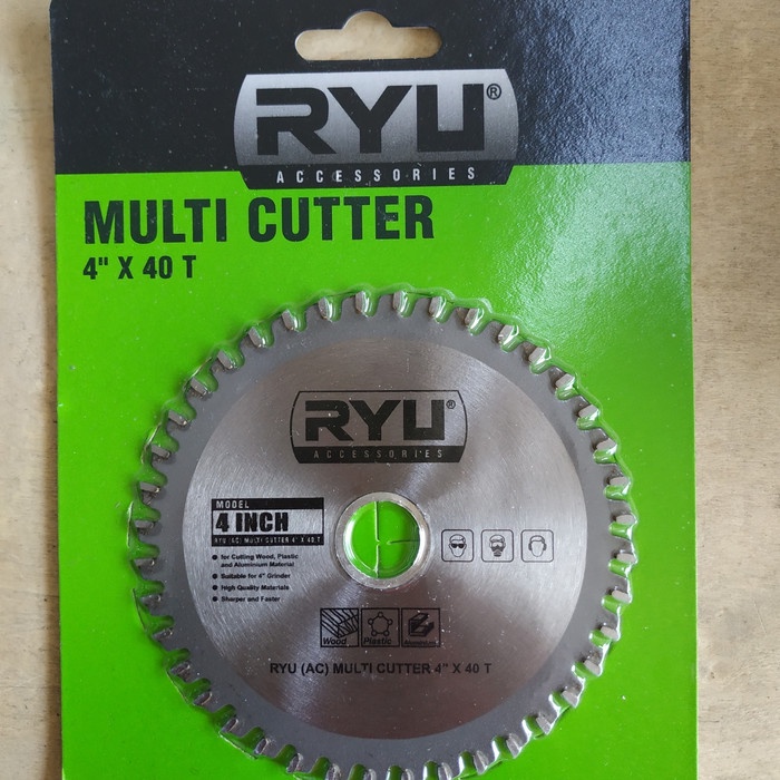 Ryu Mata Potong Multi Material 4 Inch / Ryu Multi Cutter 4 Inch x 40 T