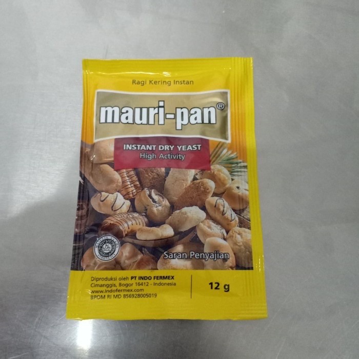 

rg201tg Ragi Instant 12 Gram G Mauripan Fermipan Yeast Xz20X1Z11