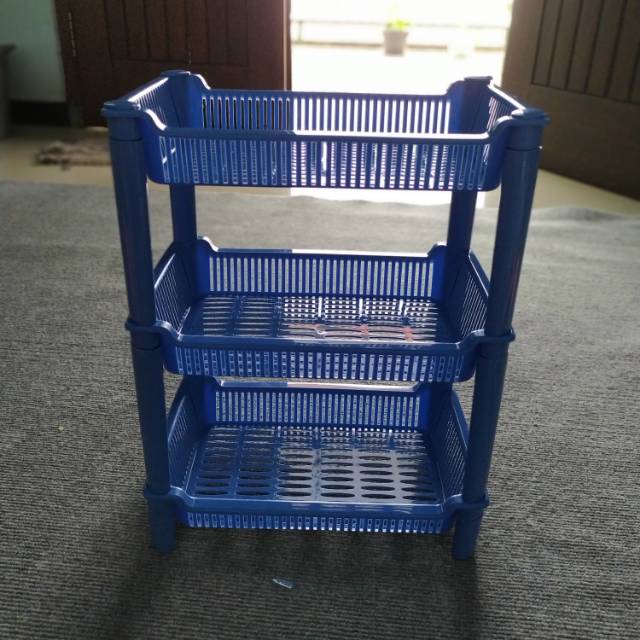 Rak Susun Plastik Kecil Serbaguna