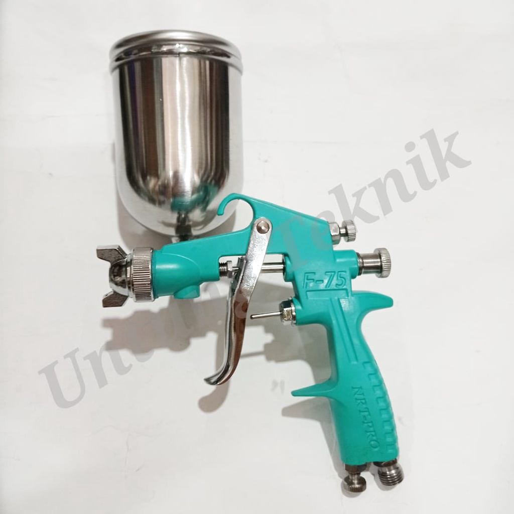 NRT PRO SPRAY GUN F75 PREMIUM QUALITY - 1.5MM NOZZLE KUNINGAN