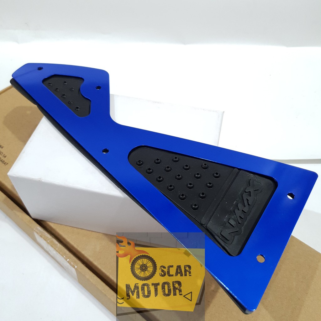 PLAT BORDES NMAX CNC PIJAKAN ALAS KAKI YAMAHA NMAX KARPET MOTOR motor