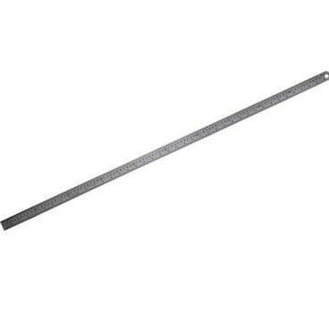 

PROMO TERMURAH Penggaris Besi / Penggaris Stainless Steel Ruler 100cm 1m 1 meter DR394