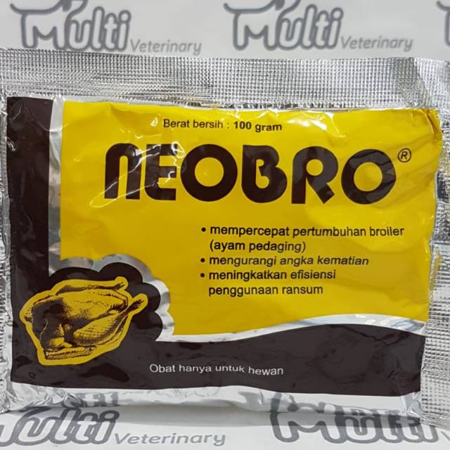 NEOBRO 100 gram MEDION - Vitamin Penggemuk Ayam