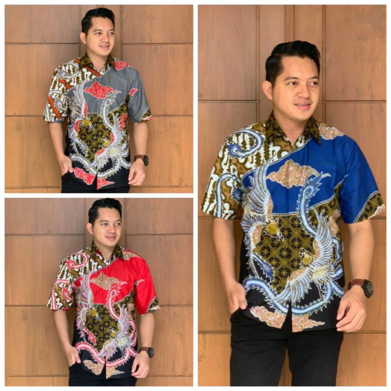 KEMEJA BATIK MOTIV TULIS