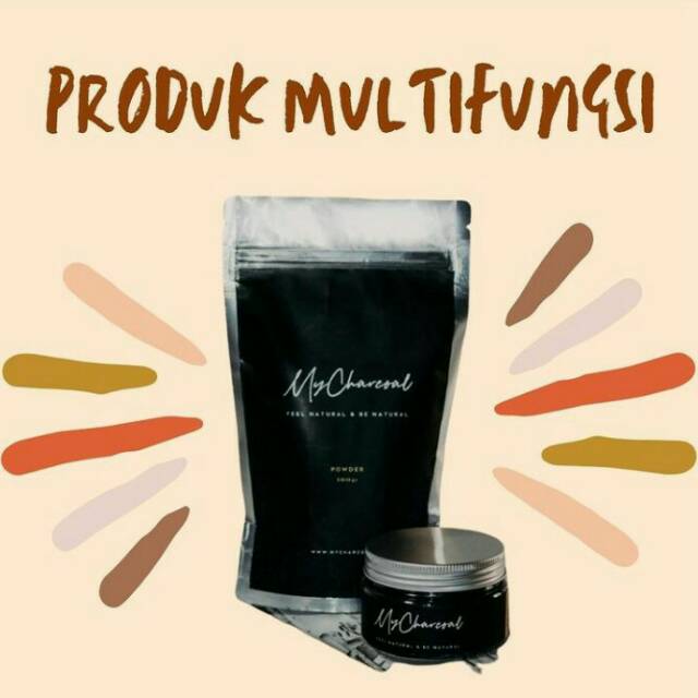 

Charcoal powder kemasan baby pounch